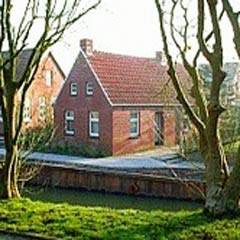 Dat Waterhuske-Sielwrterhaus - willkommen in Ditzum - Nordsee