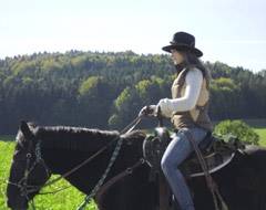 Freies Reiten - die Natur erleben - in Lalling, Ostbayern