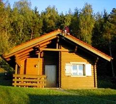 Blockhaus - Nichtraucher-Ferienhuser - in Stamsried - Bayerischer Wald