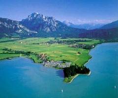 Camping Brunnen - in Schwangau - nähe Füssen - im Allgäu