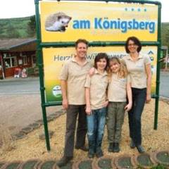 Camping am Knigsberg - in Wolfstein - Pfalz