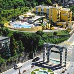 Hotel Campione - Restaurant All`Arco - in Bissone-Lugano - Luganer See