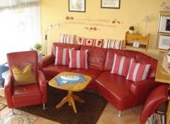 Fehmarn - Ferienwohnung mit Meerblick - direkt am Naturstrand