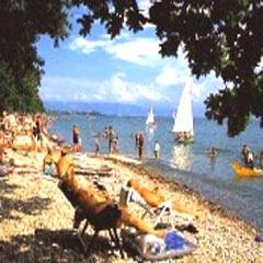 Campingplatz Iriswiese - direkt am Bodensee - in Kressbronn