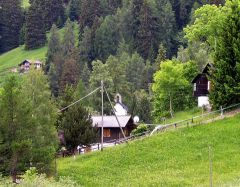 Ferienhaus - Maiensss in den herrlichen Walliser Alpen - Schweiz