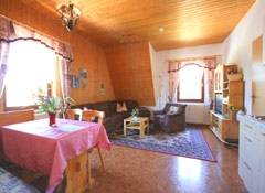 Ferienwohnung mit Blick zur dampfbetriebenen Schmalspurbahn