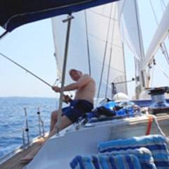 Mitsegeln auf einer Eigneryacht vor Kroatien